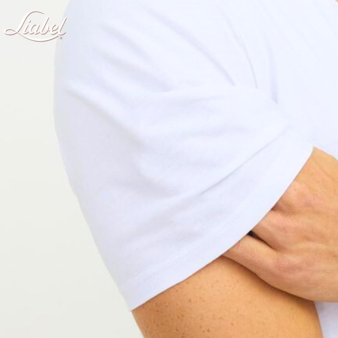 Liabel | 2 Magliette Uomo in Cotone Elasticizzato ComfortFit