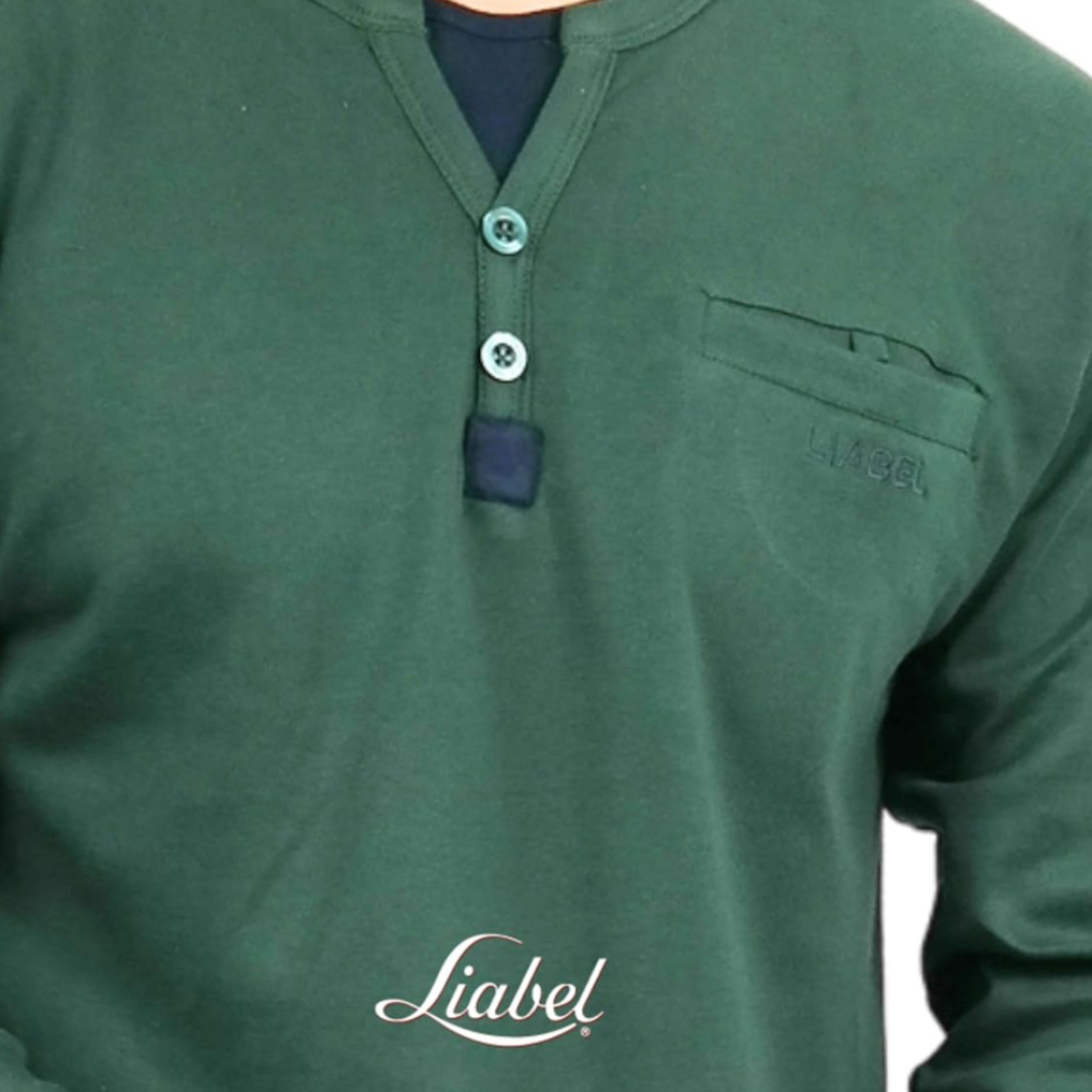 Liabel | Pigiama Uomo in Caldo Cotone Interlock
