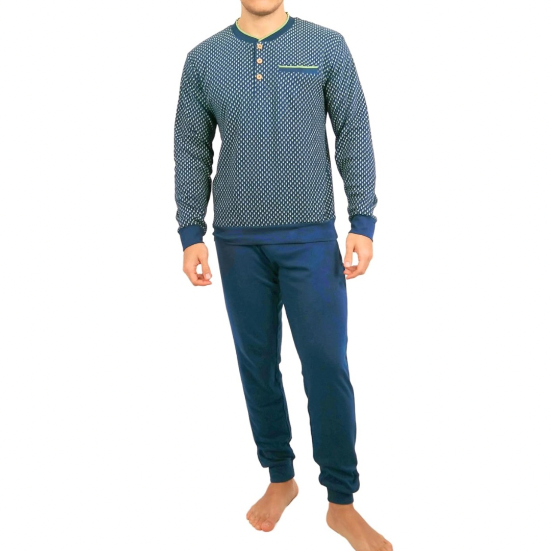 Liabel | Pigiama Uomo in Caldo Cotone Interlock