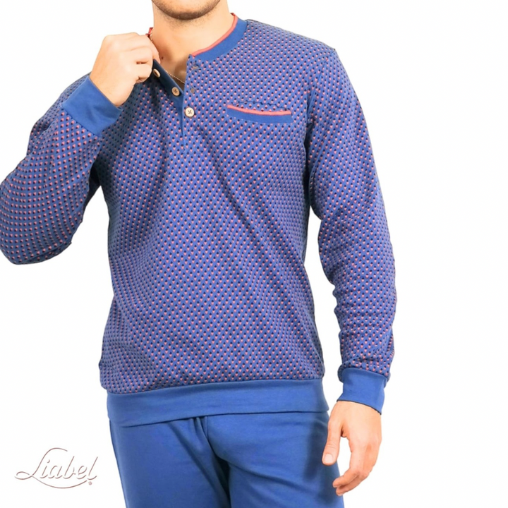 Liabel | Pigiama Uomo in Caldo Cotone Interlock